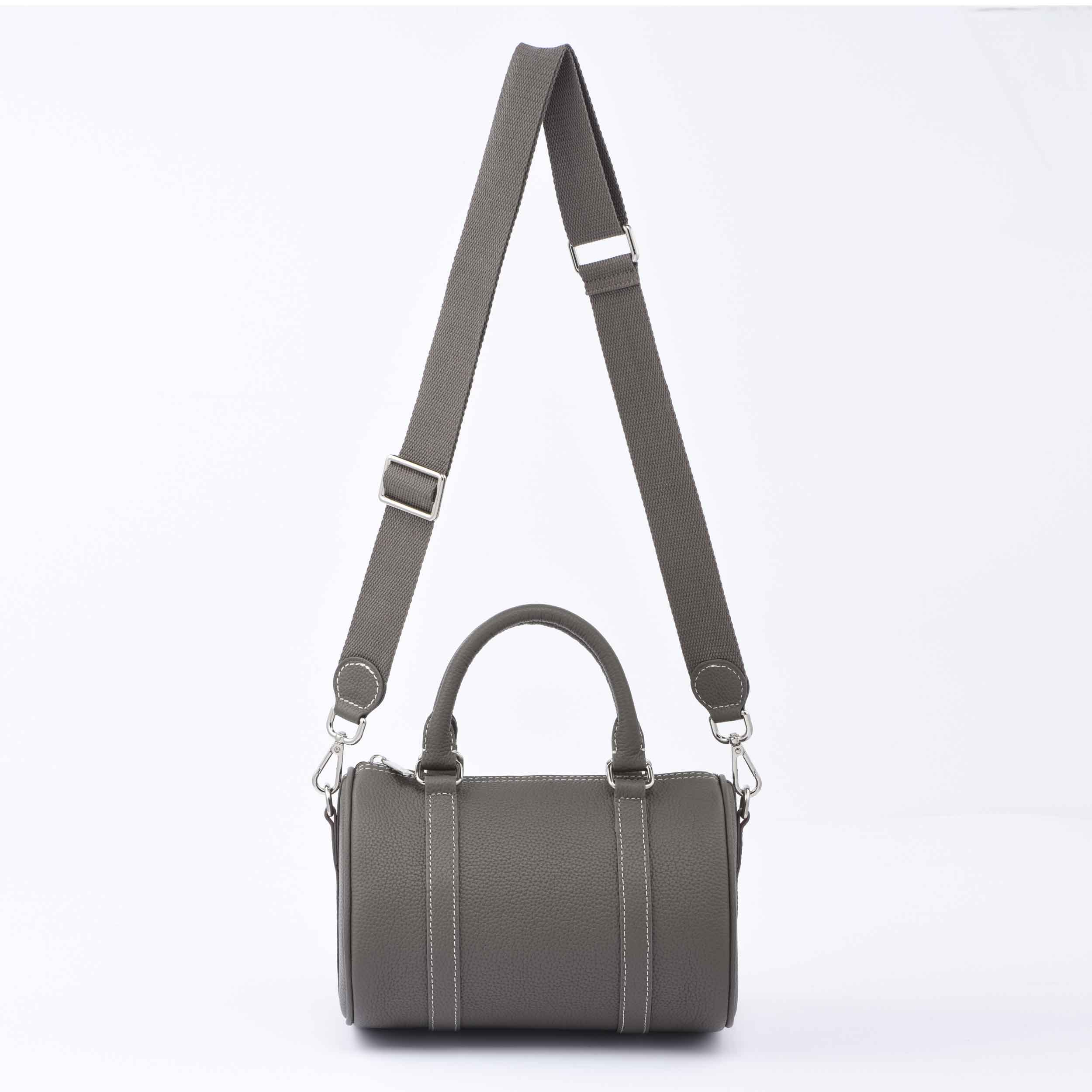 Graphite Grey Togo Leather - Mini Boston bag