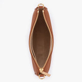 HCC X DUYP - Medium pochette - Camel Brown Grained Leather