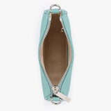 HCC X DUYP - Mini pochette -  Tiffany Blue Grained Leather