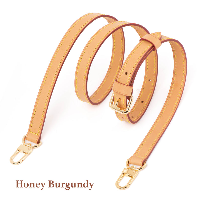 18mm - 3/4 Leather Adjustable Strap - 2 sizes - 6 colors