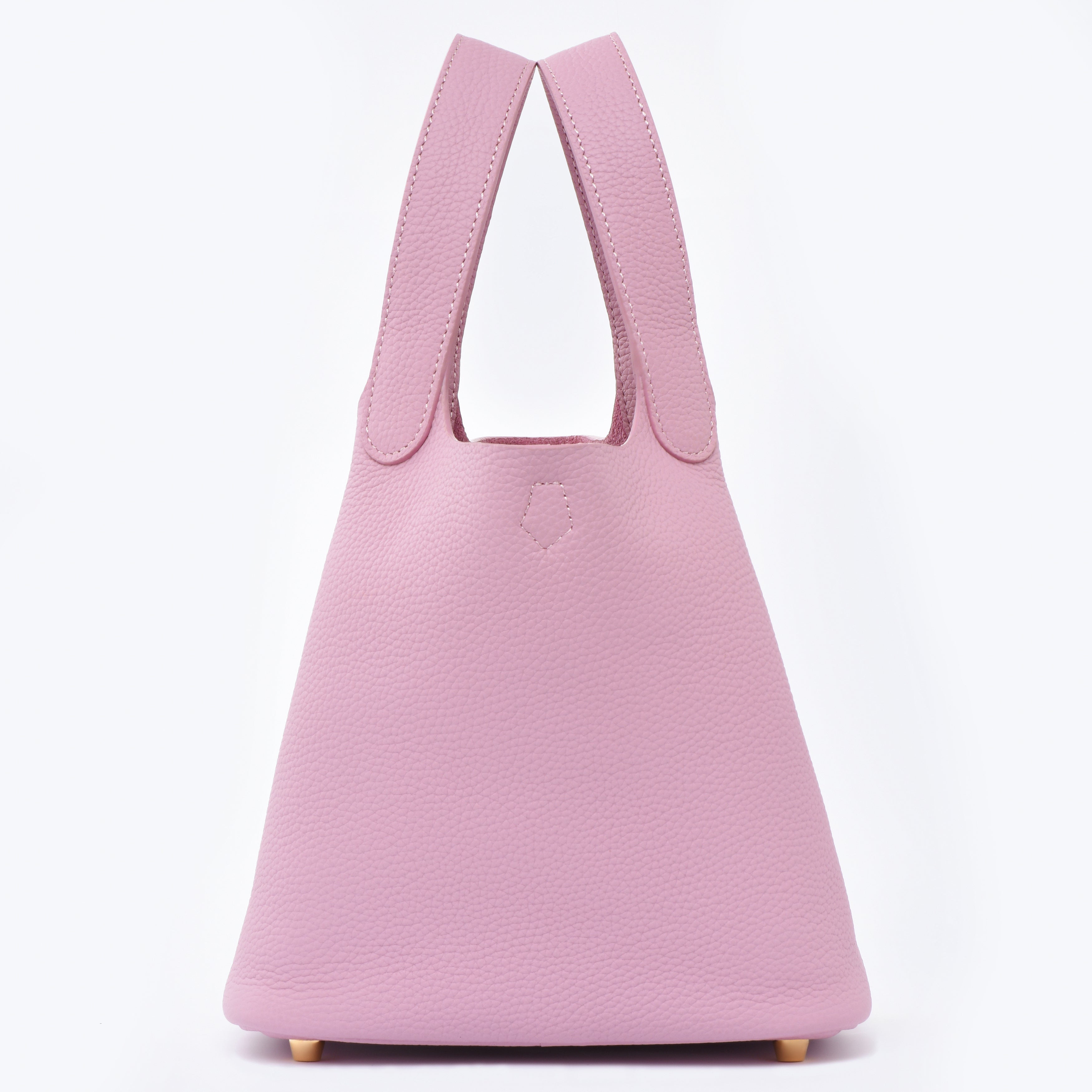 Josette - Versatile Bucket Bag - Grained Cowhide - CREAMY PINK