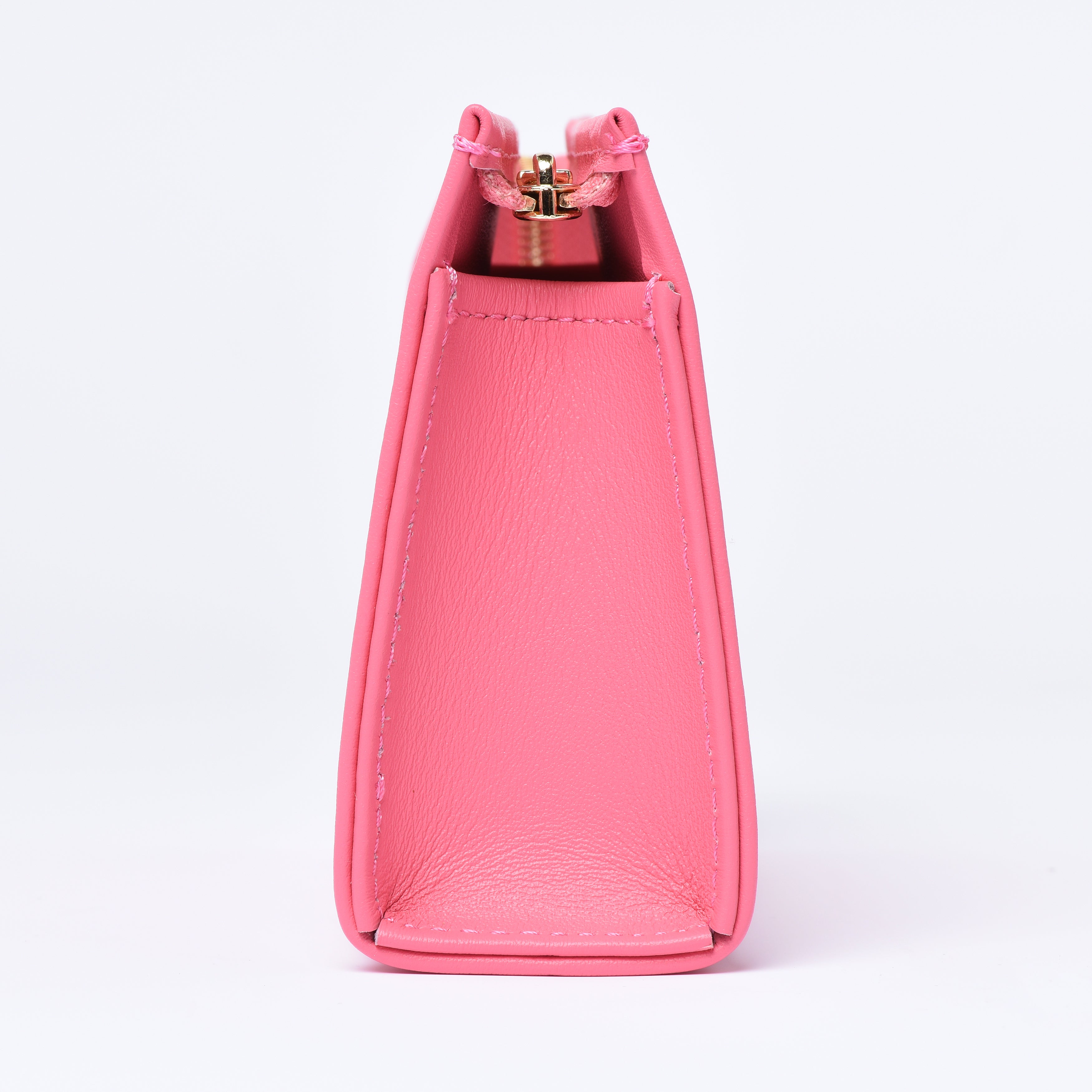 Leather Toiletry Pouch 15 - HOT PINK