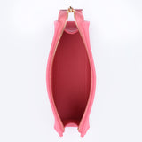 Leather Toiletry Pouch 15 - HOT PINK