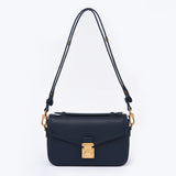 PRE ORDER Navy Togo Leather - "Le Petit Paris15" Crossbody bag