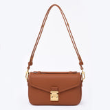 PRE ORDER Brown Togo Leather - "Le Petit Paris15" Crossbody bag