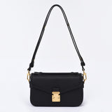 PRE ORDER Black Togo Leather - "Le Petit Paris15" Crossbody bag