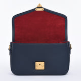 PRE ORDER Navy Togo Leather - "Le Petit Paris15" Crossbody bag