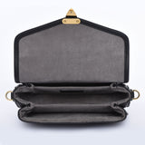 PRE ORDER Black Togo Leather - "Le Petit Paris15" Crossbody bag