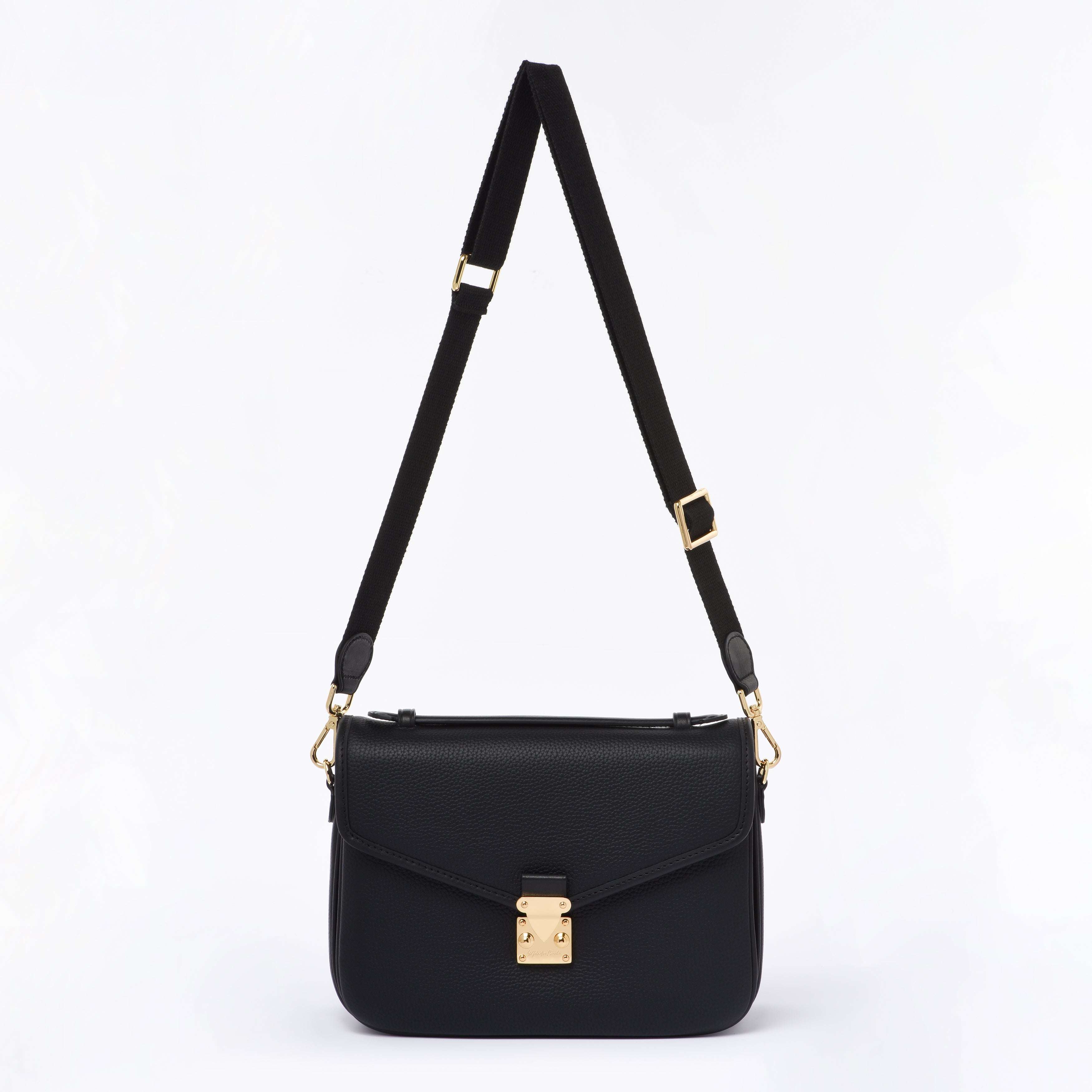 PRE ORDER Black - "Paris15" Satchel Crossbody bag (New Version)