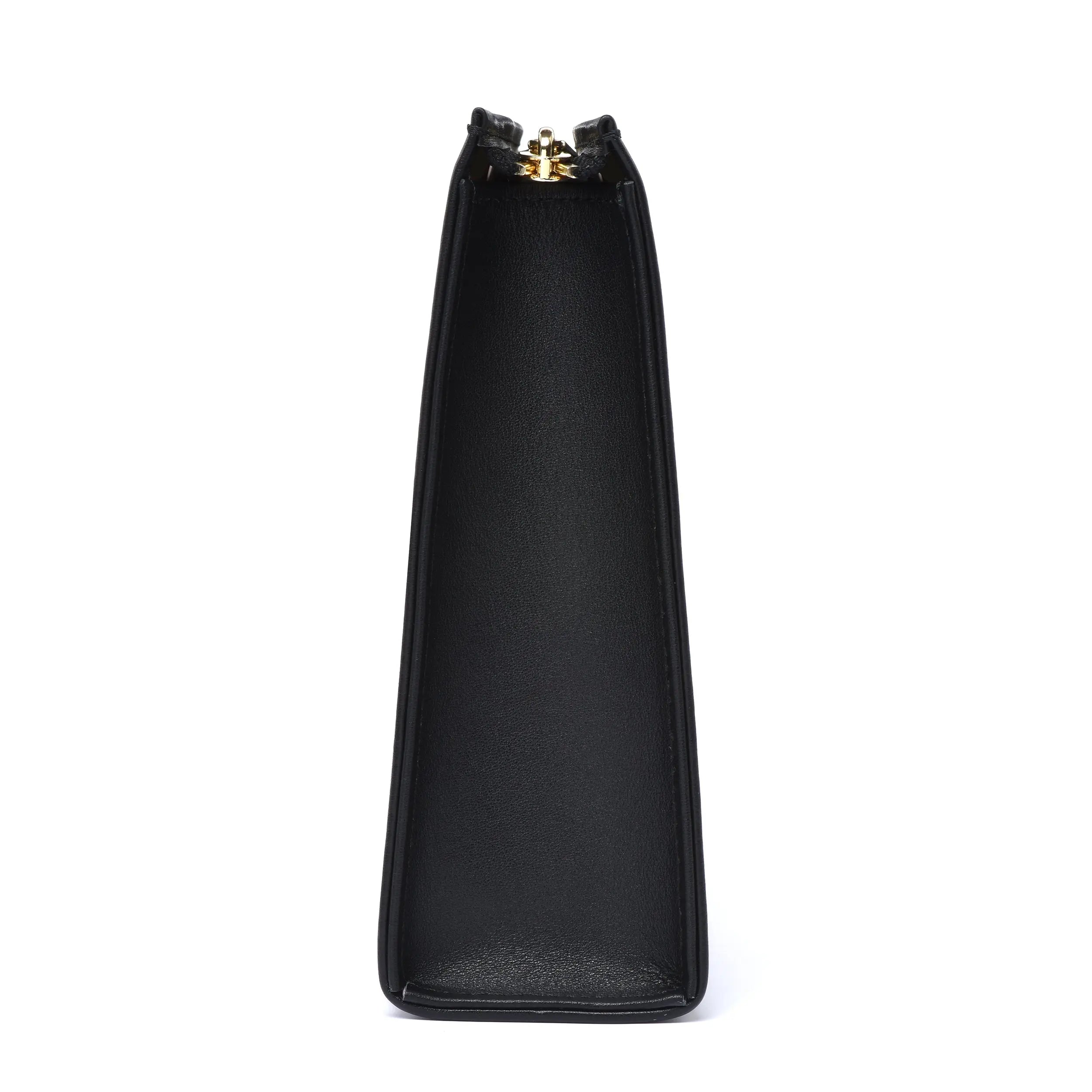 Leather Toiletry Pouch 26 - Black dressupyourpurse