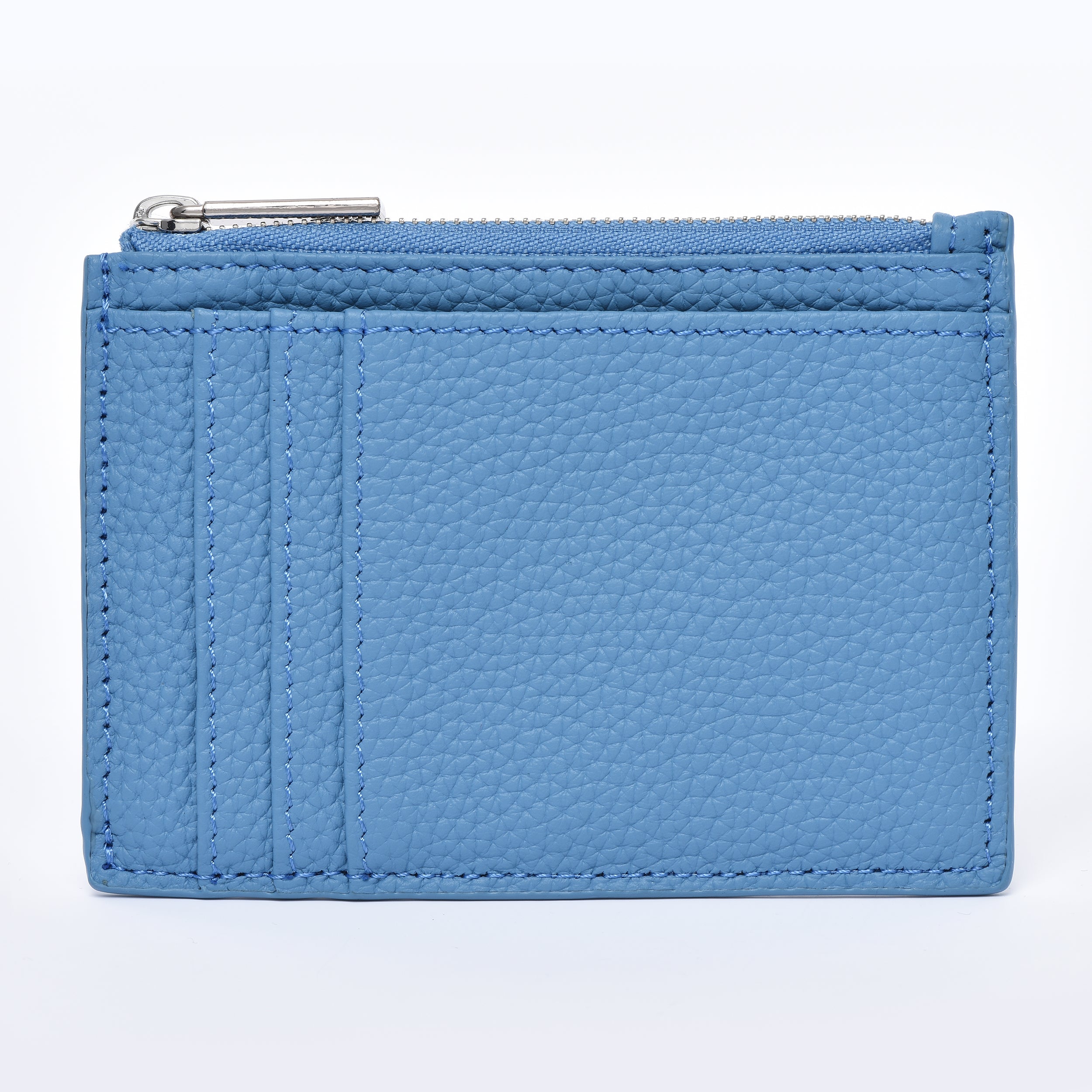 Togo Leather Zipped Card Holder Coin case