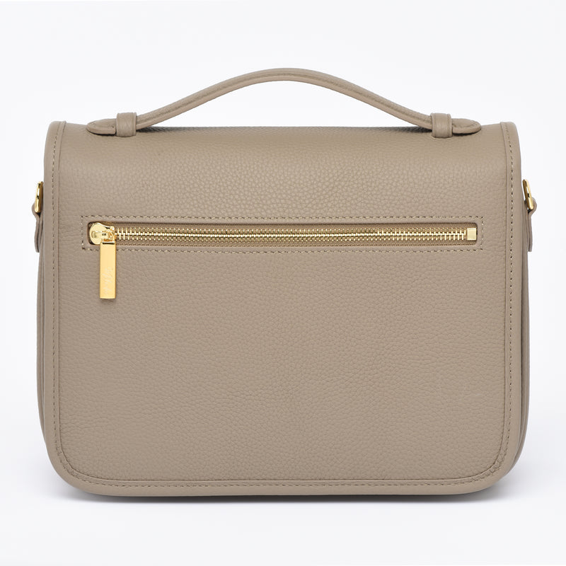 PRE ORDER - TAUPE - "Paris 15" Satchel Crossbody bag - DUYP X AARYN MLC