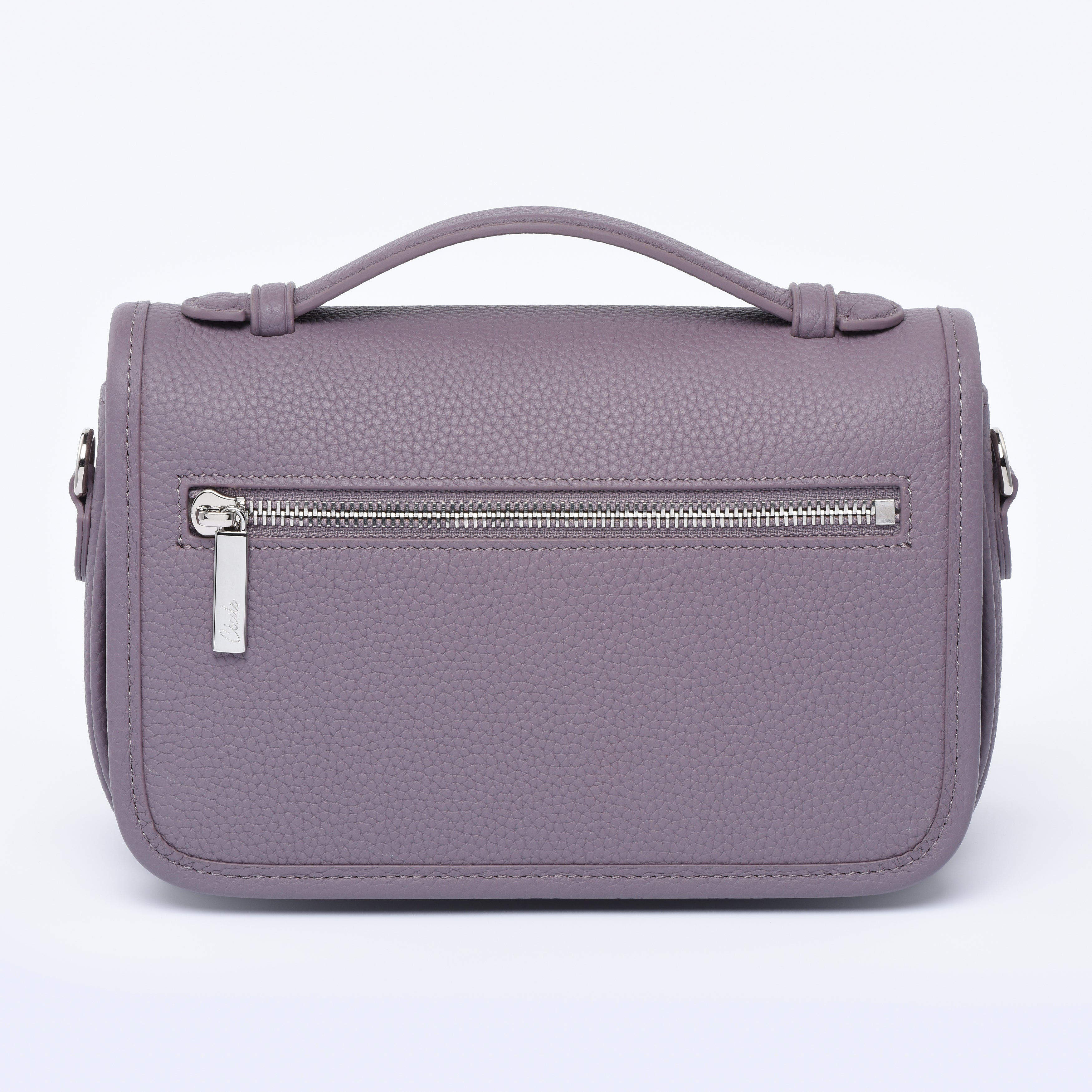 PRE ORDER Lavender - "Le Petit Paris15" Crossbody bag - Silver Hardware