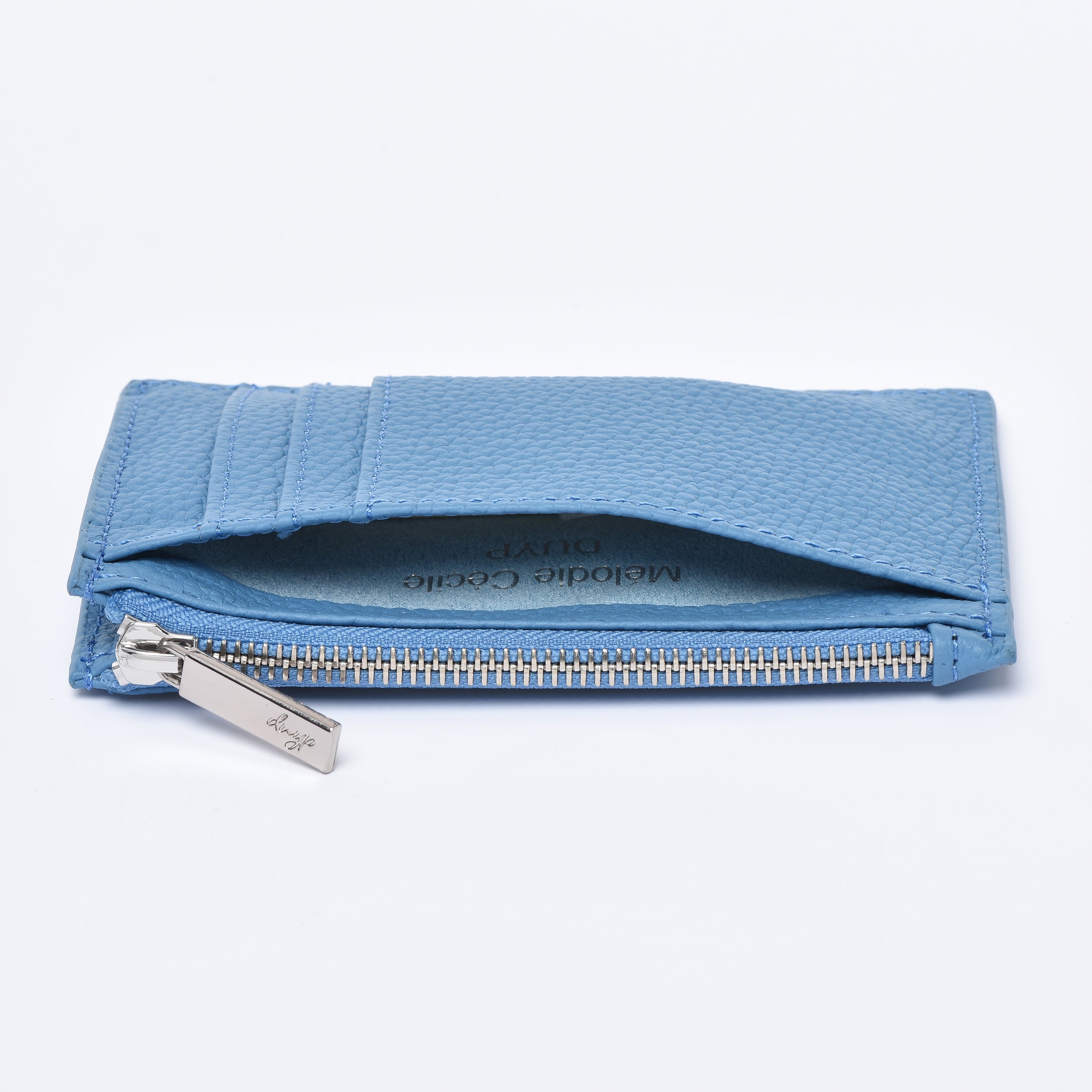 Togo Leather Zipped Card Holder Coin case