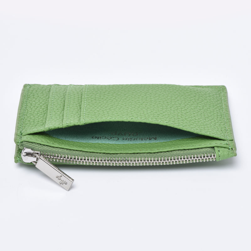 Togo Leather Zipped Card Holder Coin case