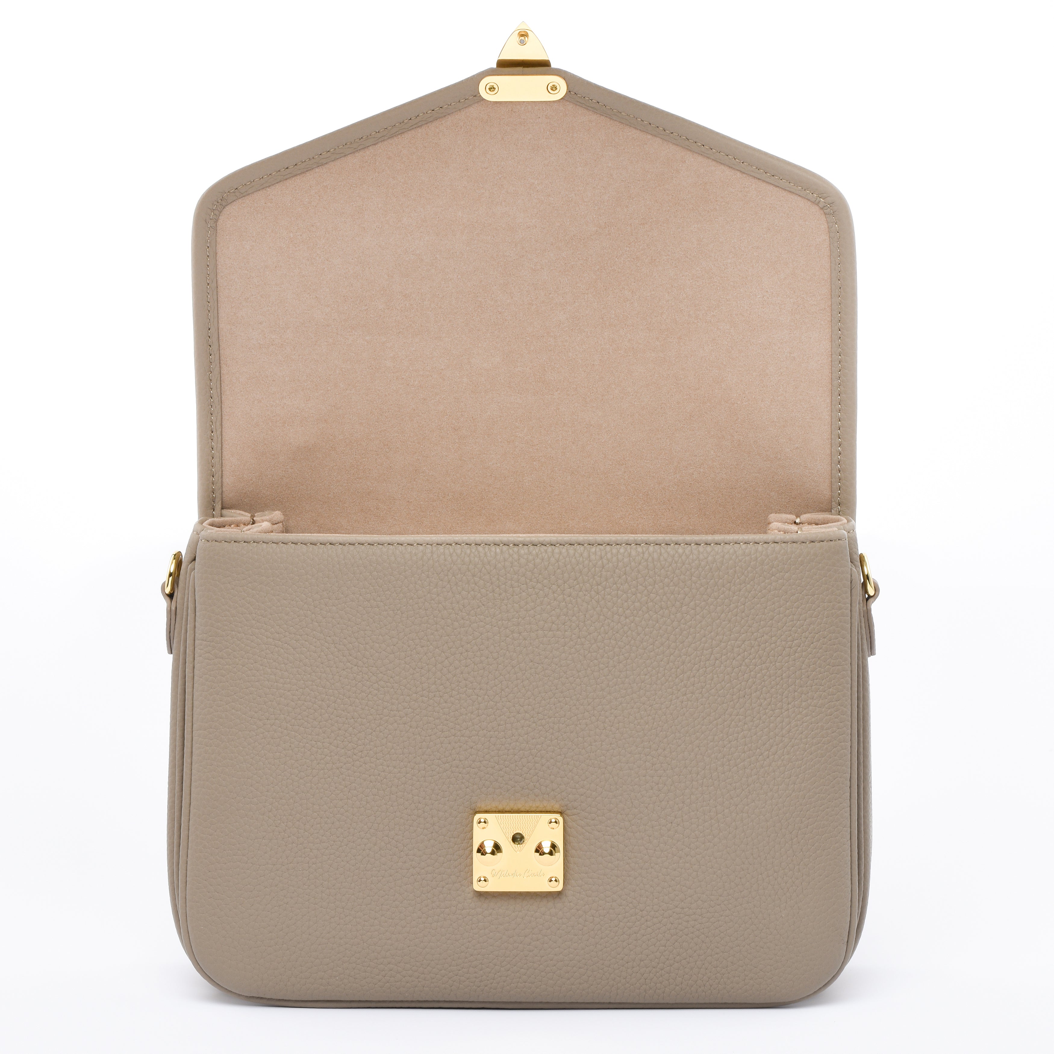 TAUPE - "Paris 15" Satchel Crossbody bag - DUYP X AARYN MLC