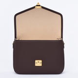 PRE ORDER "CHOCOLATE BROWN" - Paris 15 Satchel Crossbody bag (New Version)