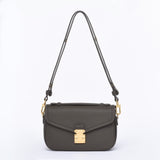 PRE ORDER Graphite Grey - "Le Petit Paris15" Crossbody bag - Gold Hardware