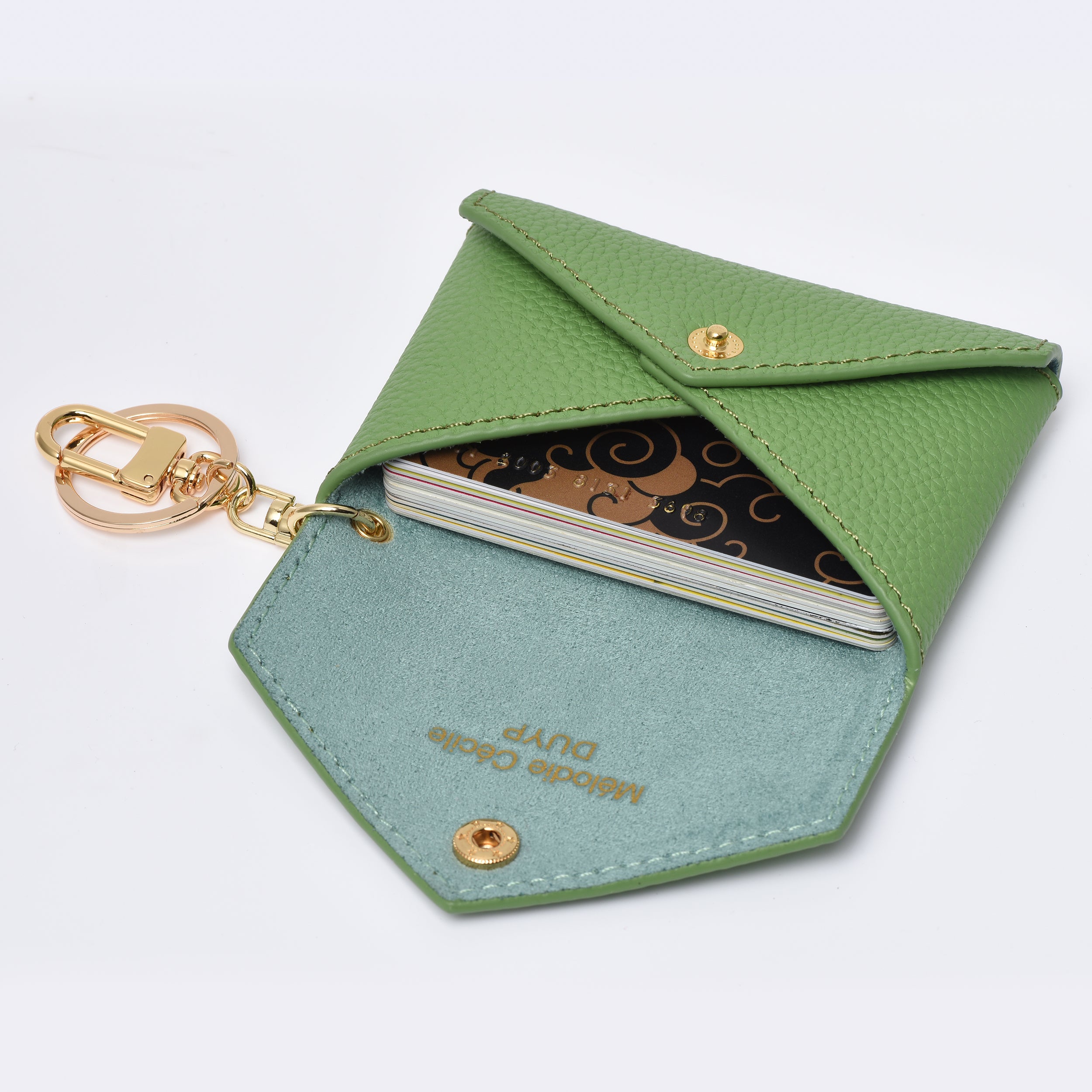 SUMMER COLLECTION - TOGO LEATHER MINI ENVELOPE BAG CHARM CARD HOLDER