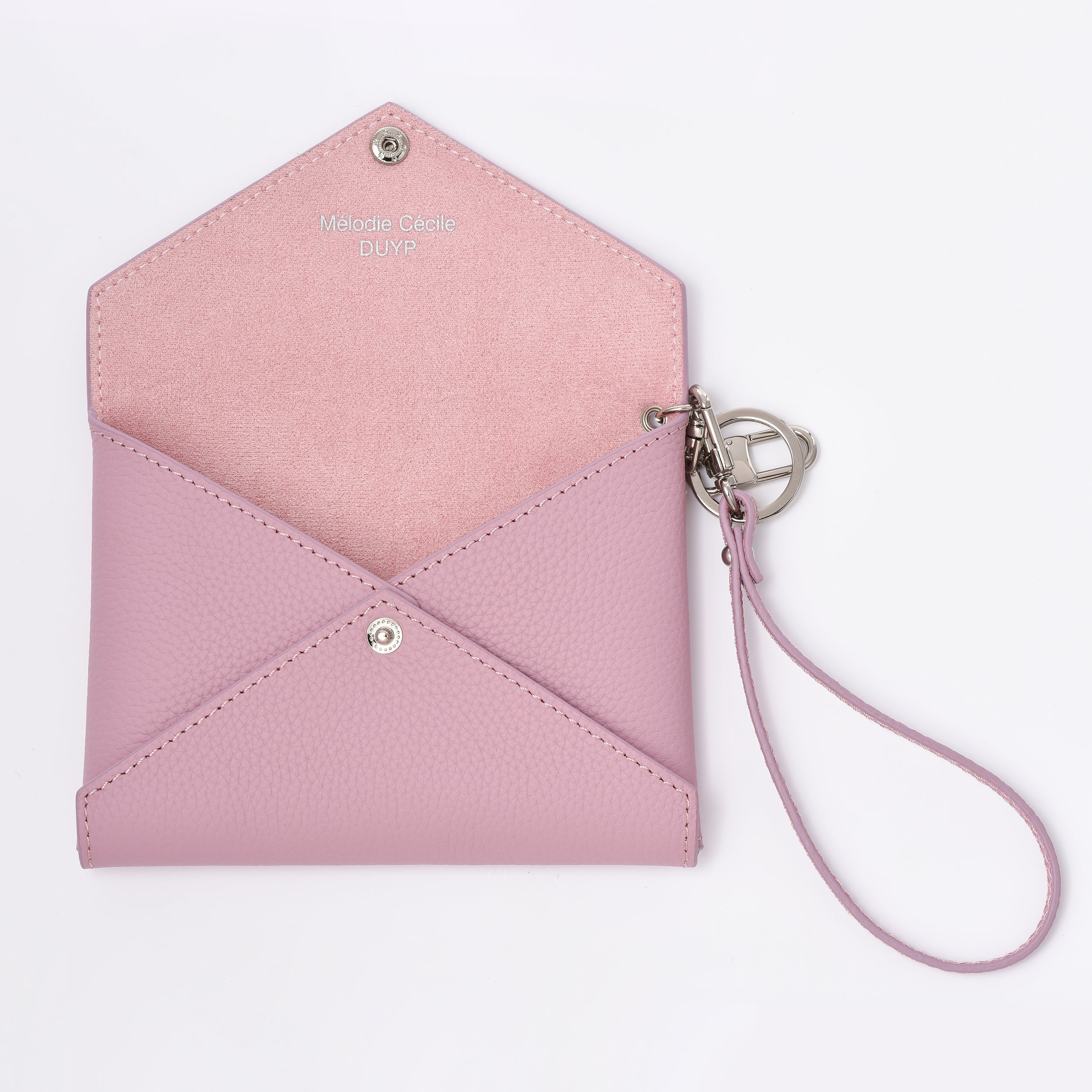 OUTLET Summer Collection Togo Leather Medium Size Envelope - Passport holder Clutch