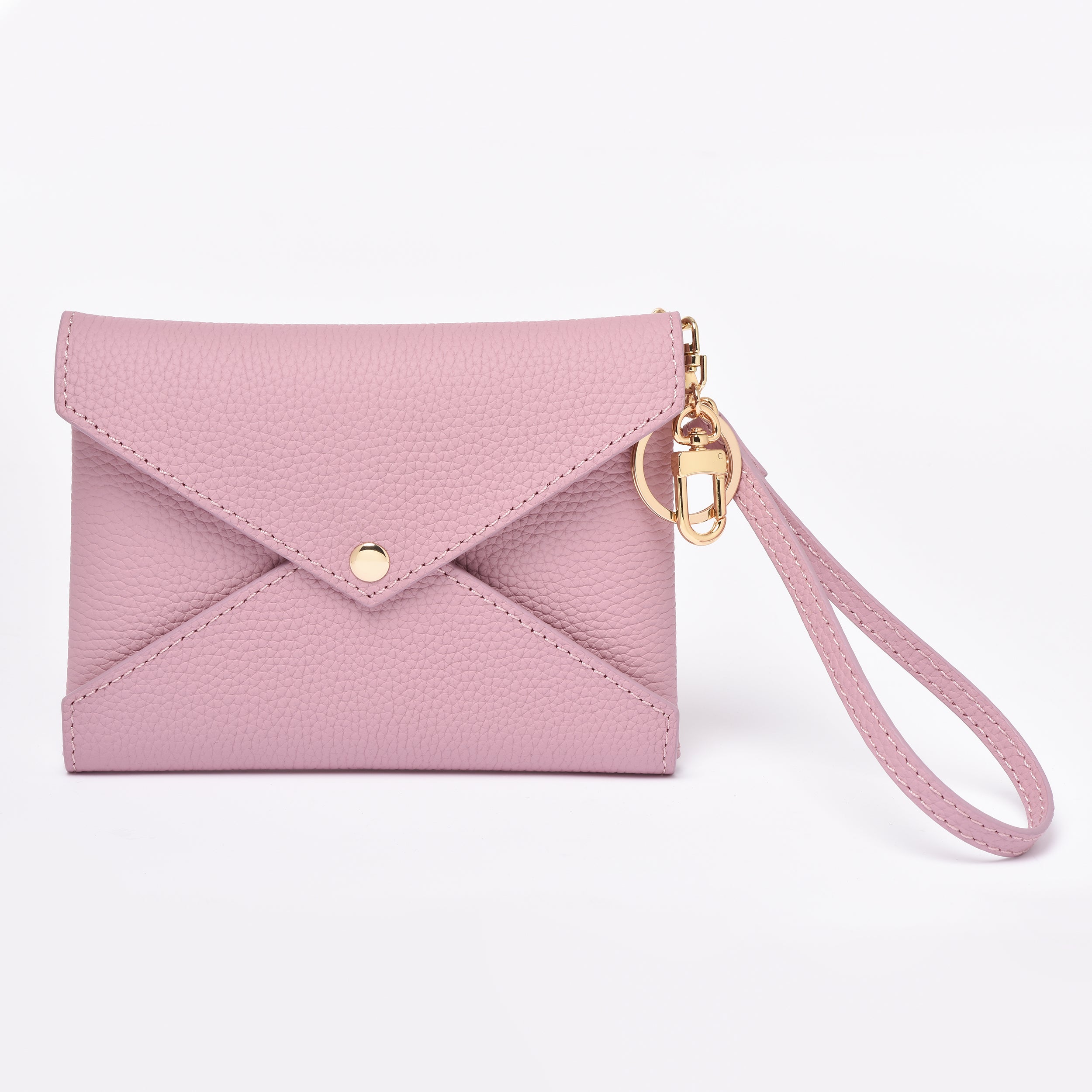 OUTLET Summer Collection Togo Leather Medium Size Envelope - Passport holder Clutch