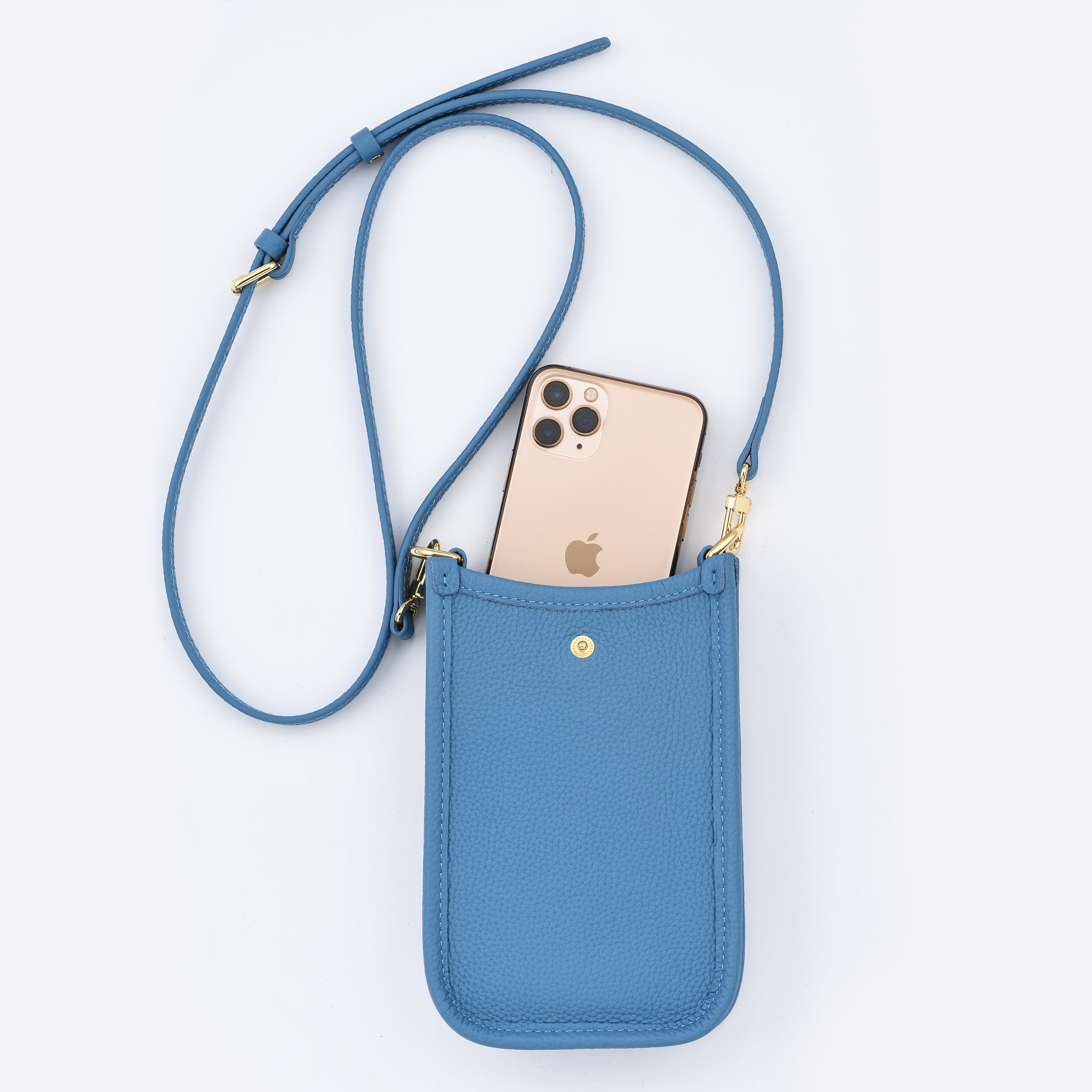 Togo Leather Cell Phone Mini Crossbody bag -  SUMMER COLLECTION