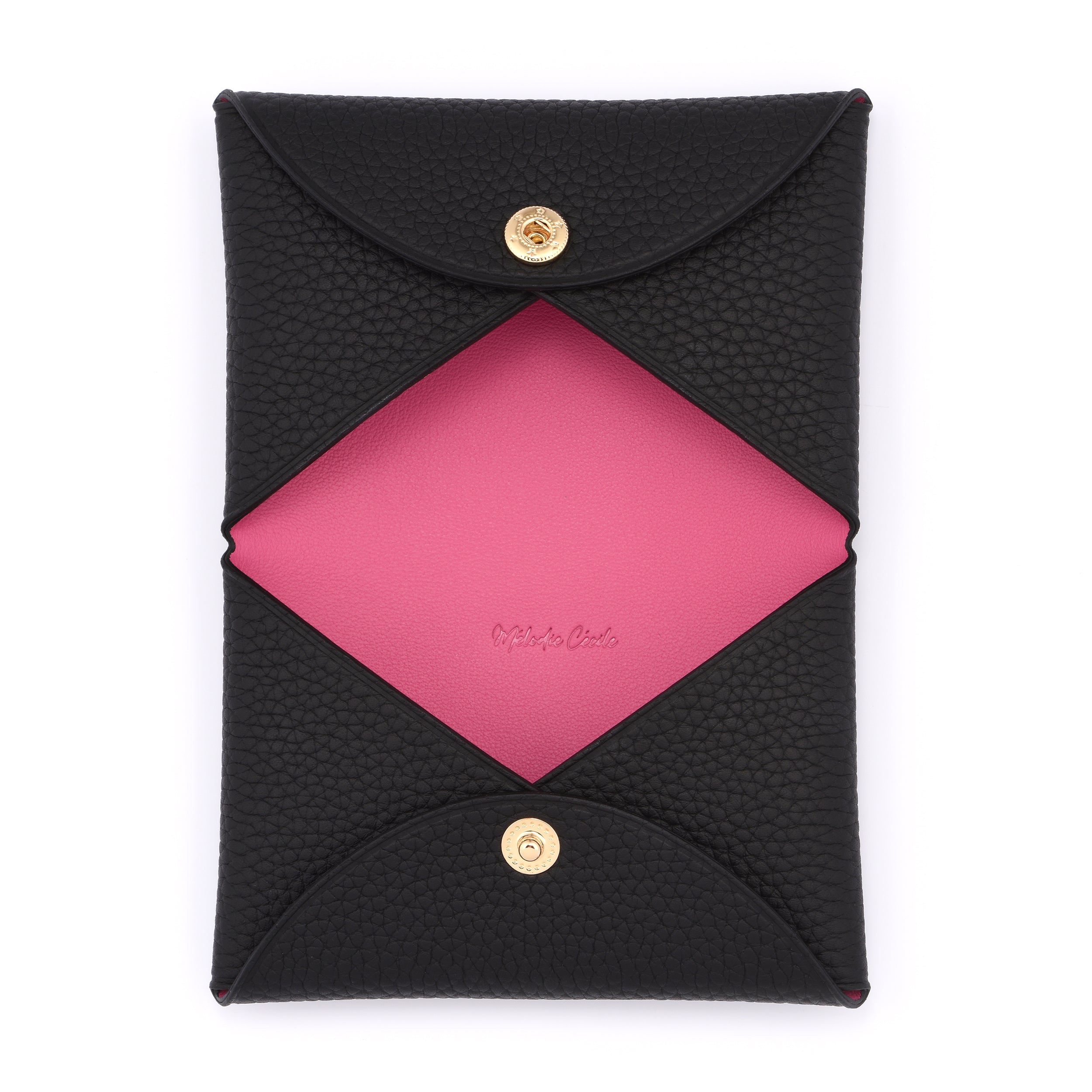 "CORSICA" LEATHER CARD HOLDER COMPACT WALLET - 8 COLORS