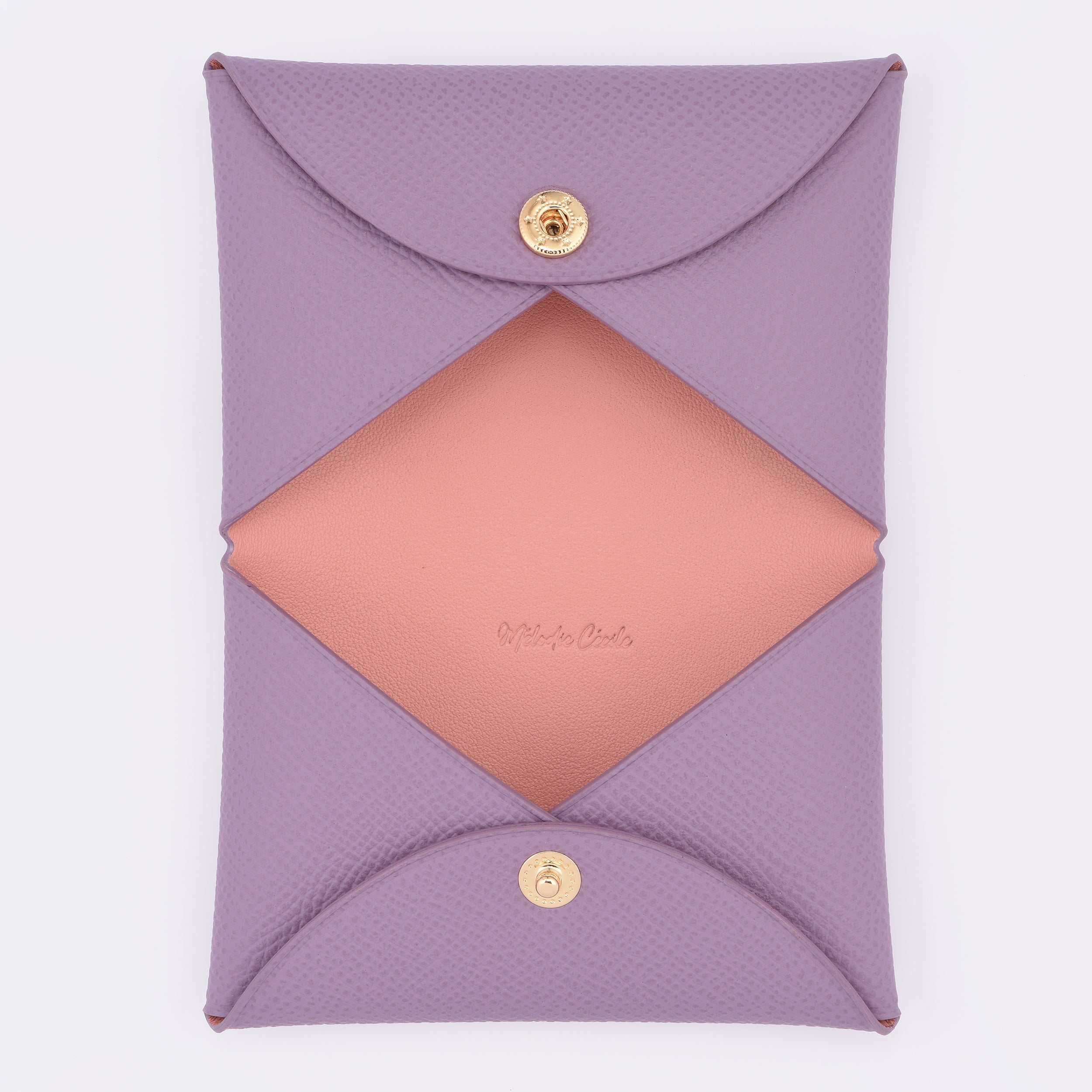 "CORSICA" LEATHER CARD HOLDER COMPACT WALLET - 8 COLORS