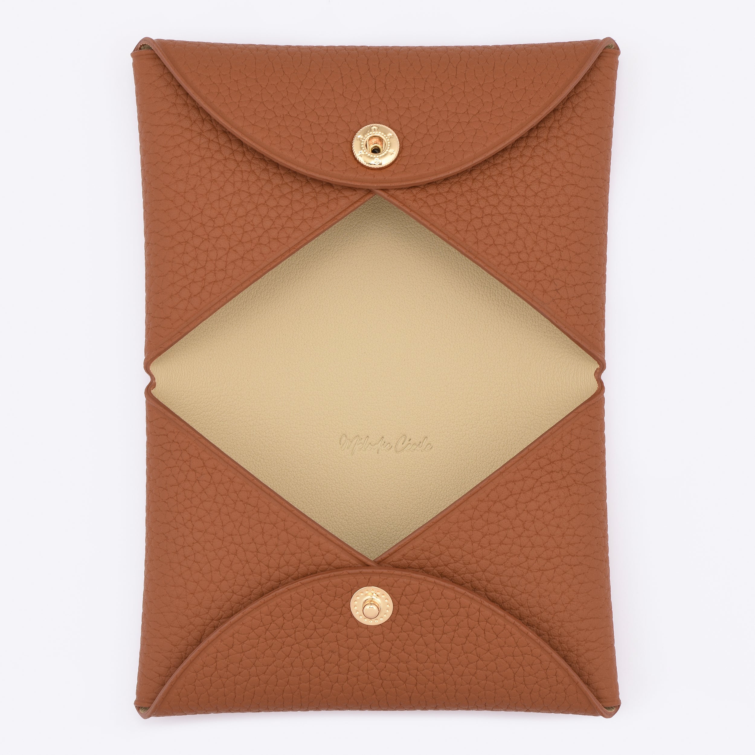 "CORSICA" LEATHER CARD HOLDER COMPACT WALLET - 8 COLORS