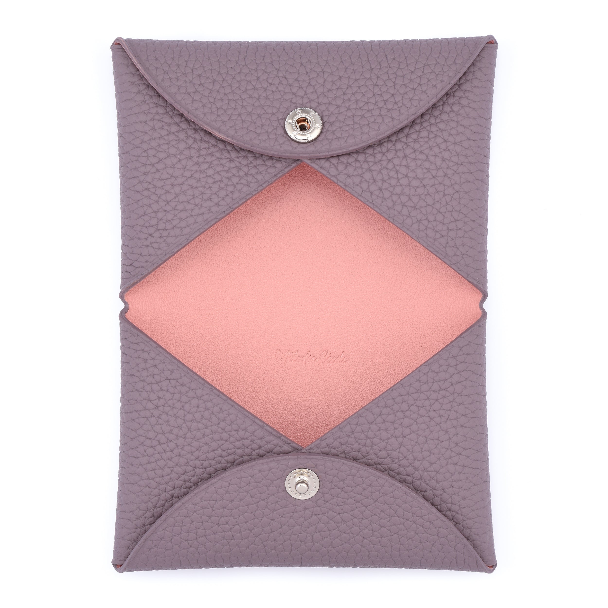 "CORSICA" LEATHER CARD HOLDER COMPACT WALLET - 8 COLORS