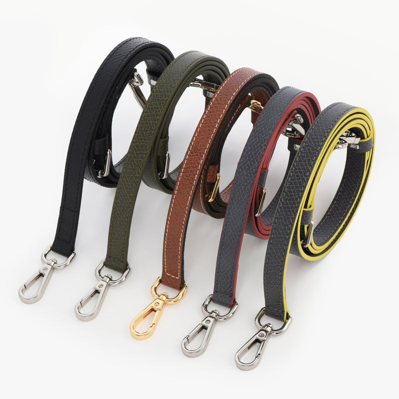 Adjustable Leather Straps DIY Conversion Kits for Longchamp Pouches and Handbags | Shoulder Straps | Crossbody Straps