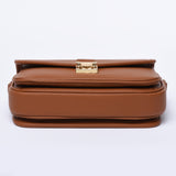 PRE ORDER Brown Togo Leather - "Le Petit Paris15" Crossbody bag