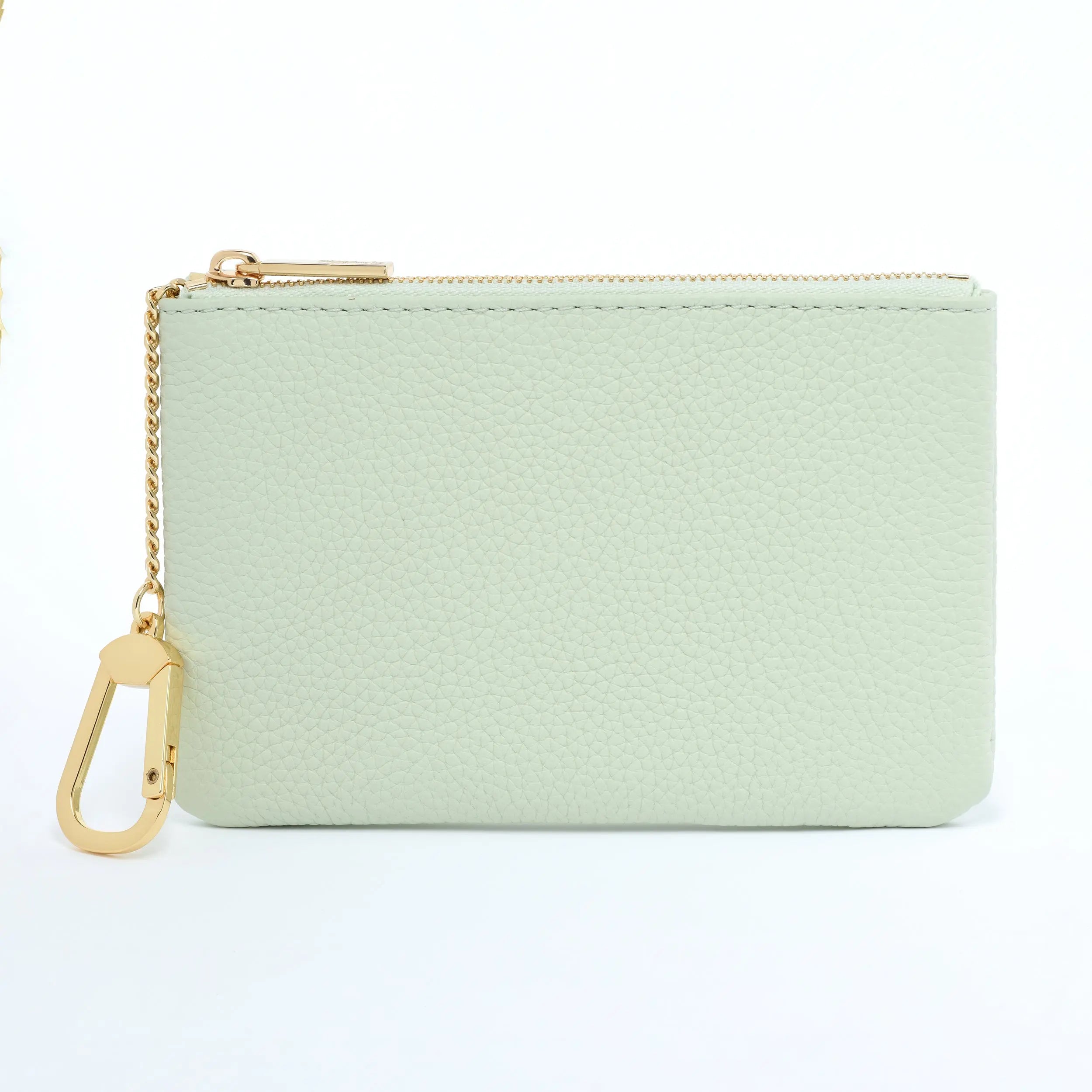 The “M KEY” – Togo Leather Zipped Pouch with Key Hook dressupyourpurse