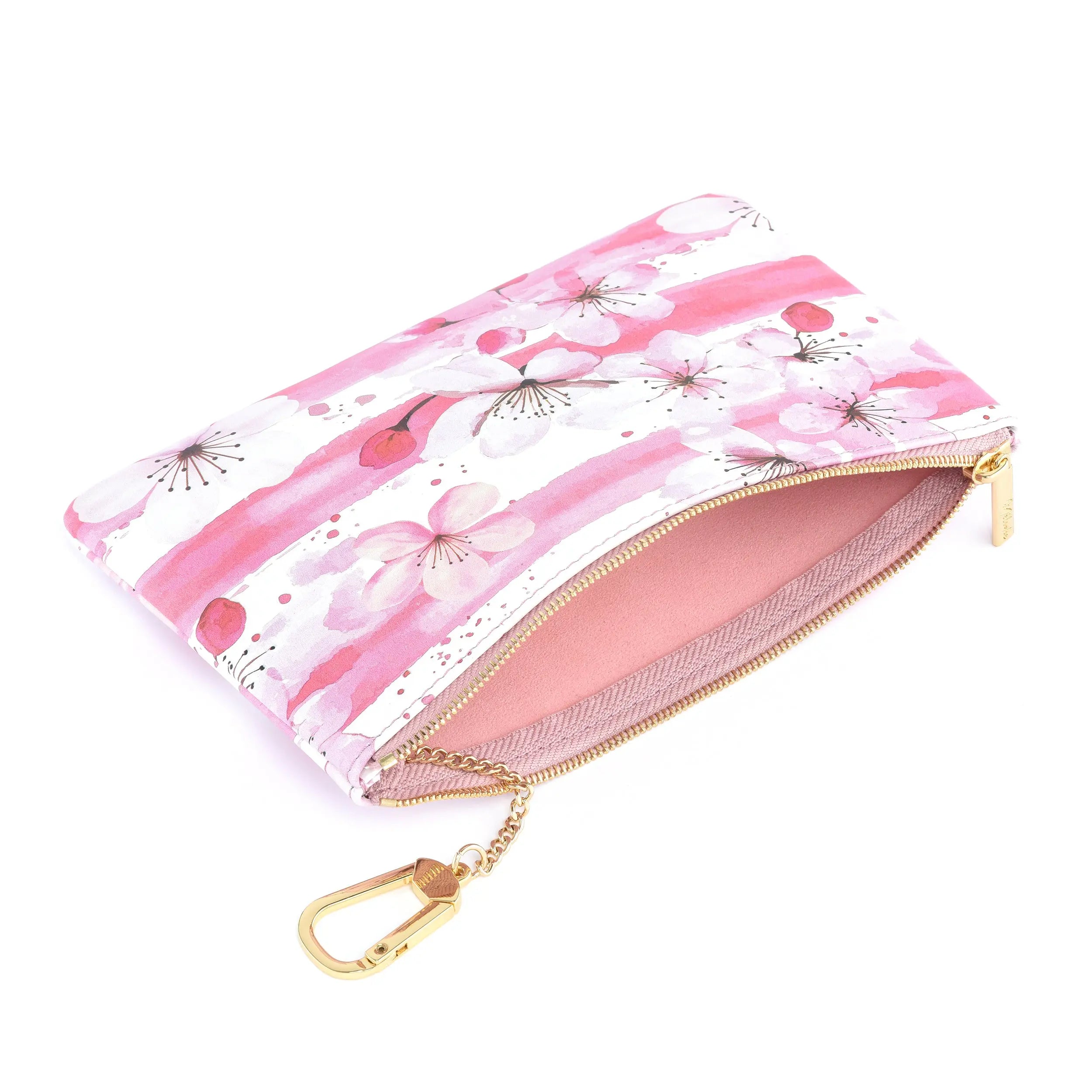 YINGHUA SERIES - The "M" CASE with key hook - Cherry Blossom dressupyourpurse