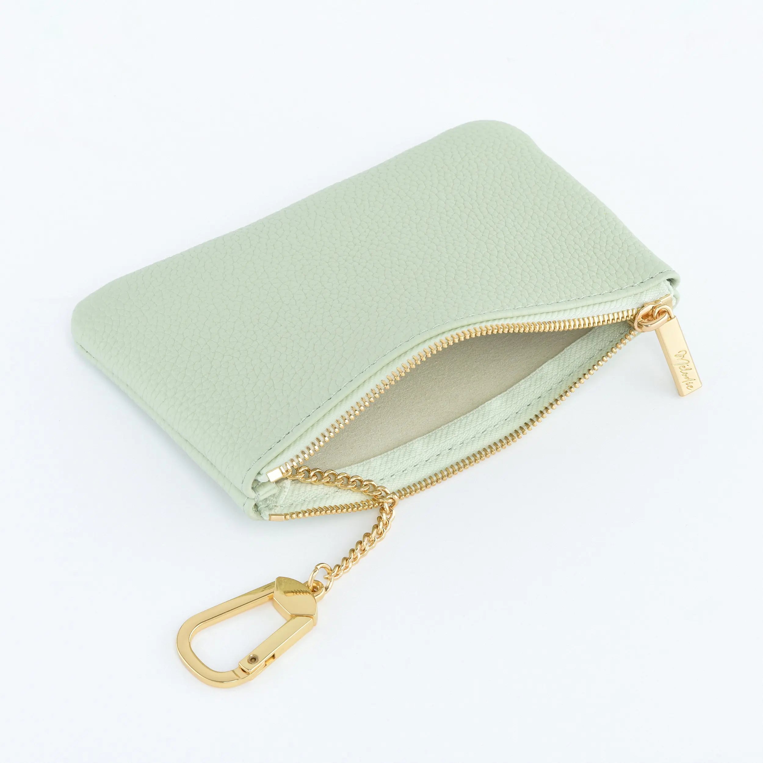 The “M KEY” – Togo Leather Zipped Pouch with Key Hook dressupyourpurse