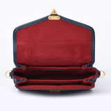 PRE ORDER Navy Togo Leather - "Le Petit Paris15" Crossbody bag