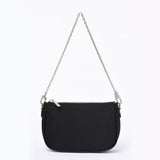 The "URBAN POCHETTE" Nylon and leather Pouch - 3 colors