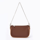 The "URBAN POCHETTE" Nylon and leather Pouch - 3 colors