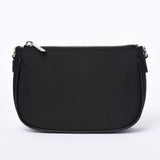 The "URBAN POCHETTE" Nylon and leather Pouch - 3 colors