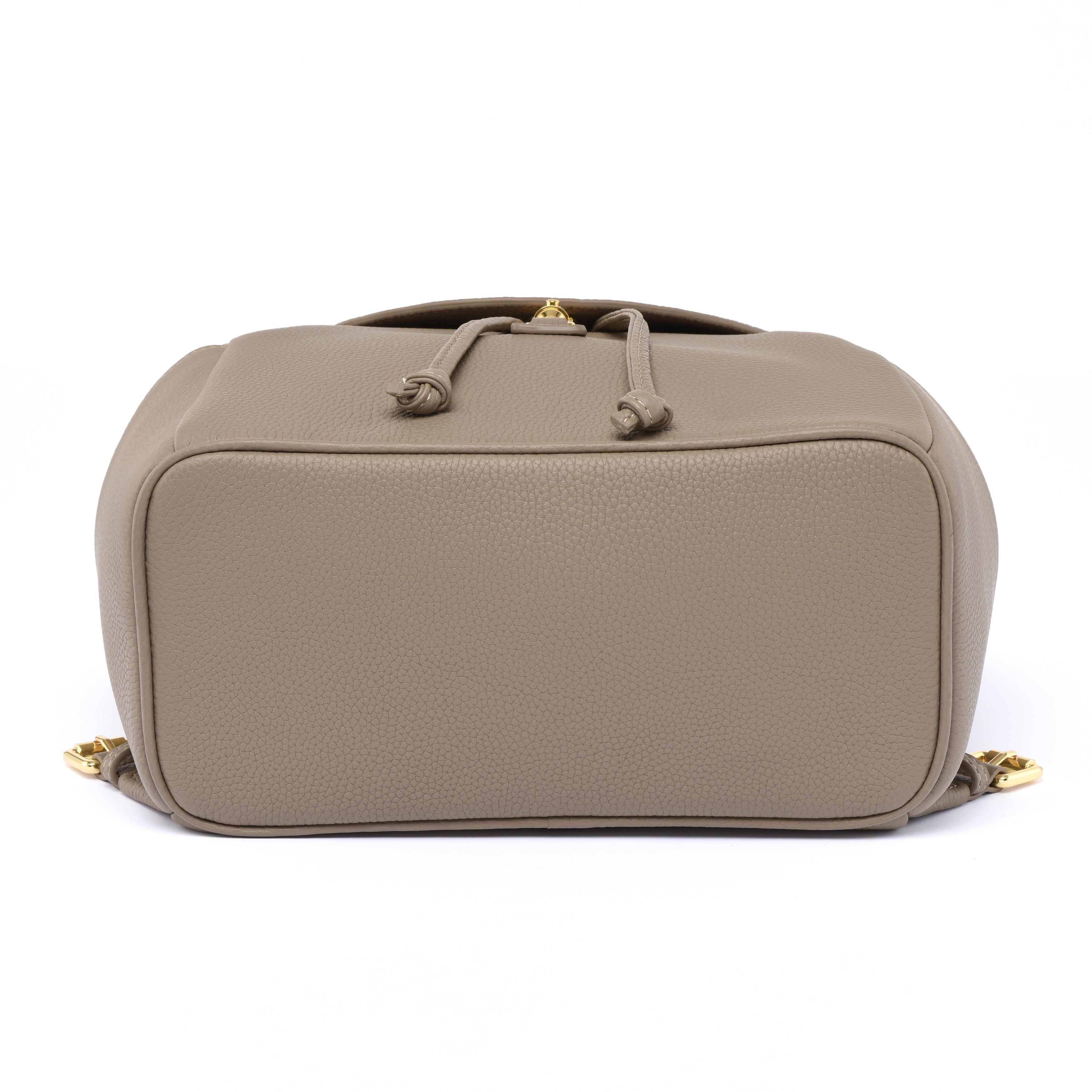 Luxury Backpack - Togo Leather - Taupe dressupyourpurse