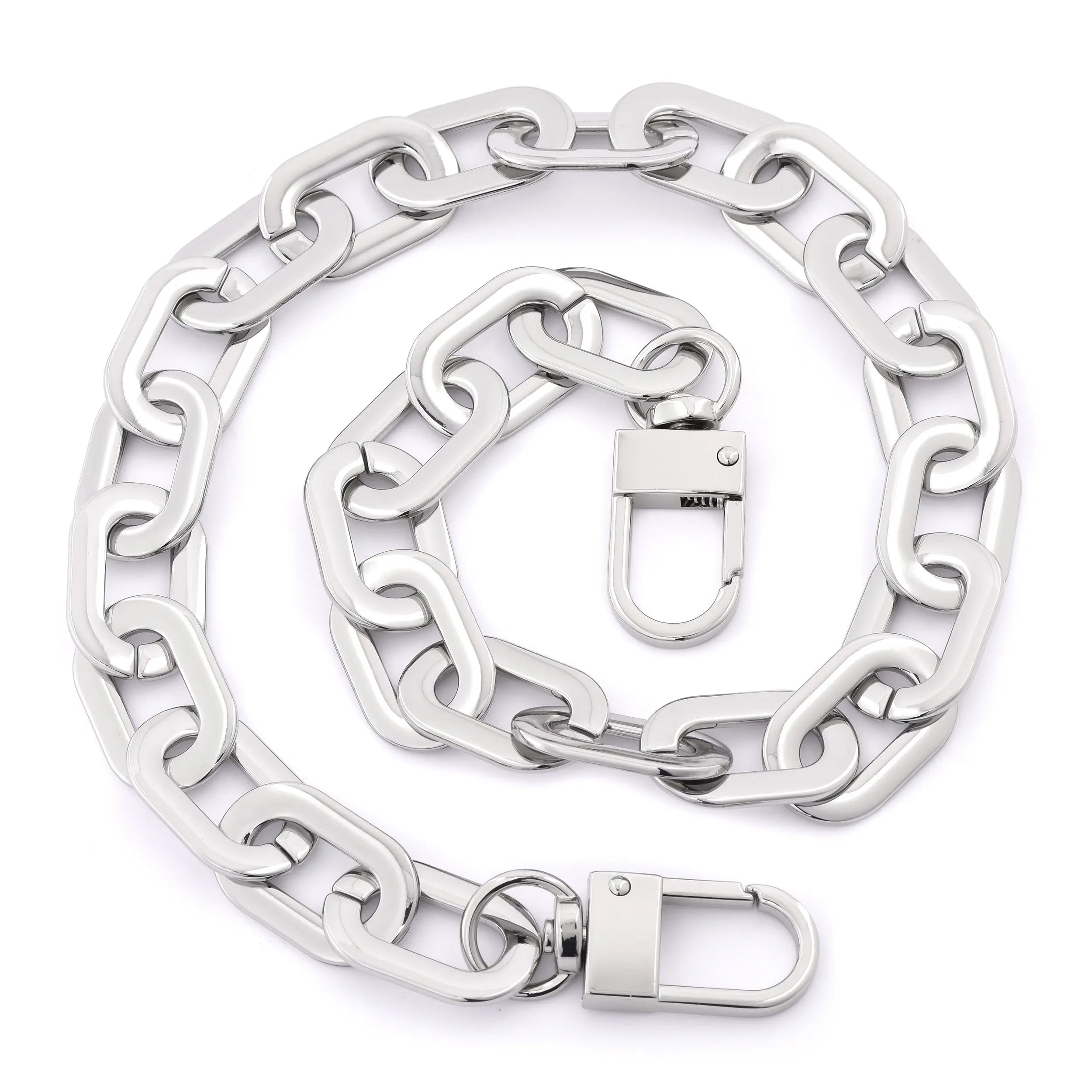 Flat Chunky Decorative Chain - Silver / Gold dressupyourpurse