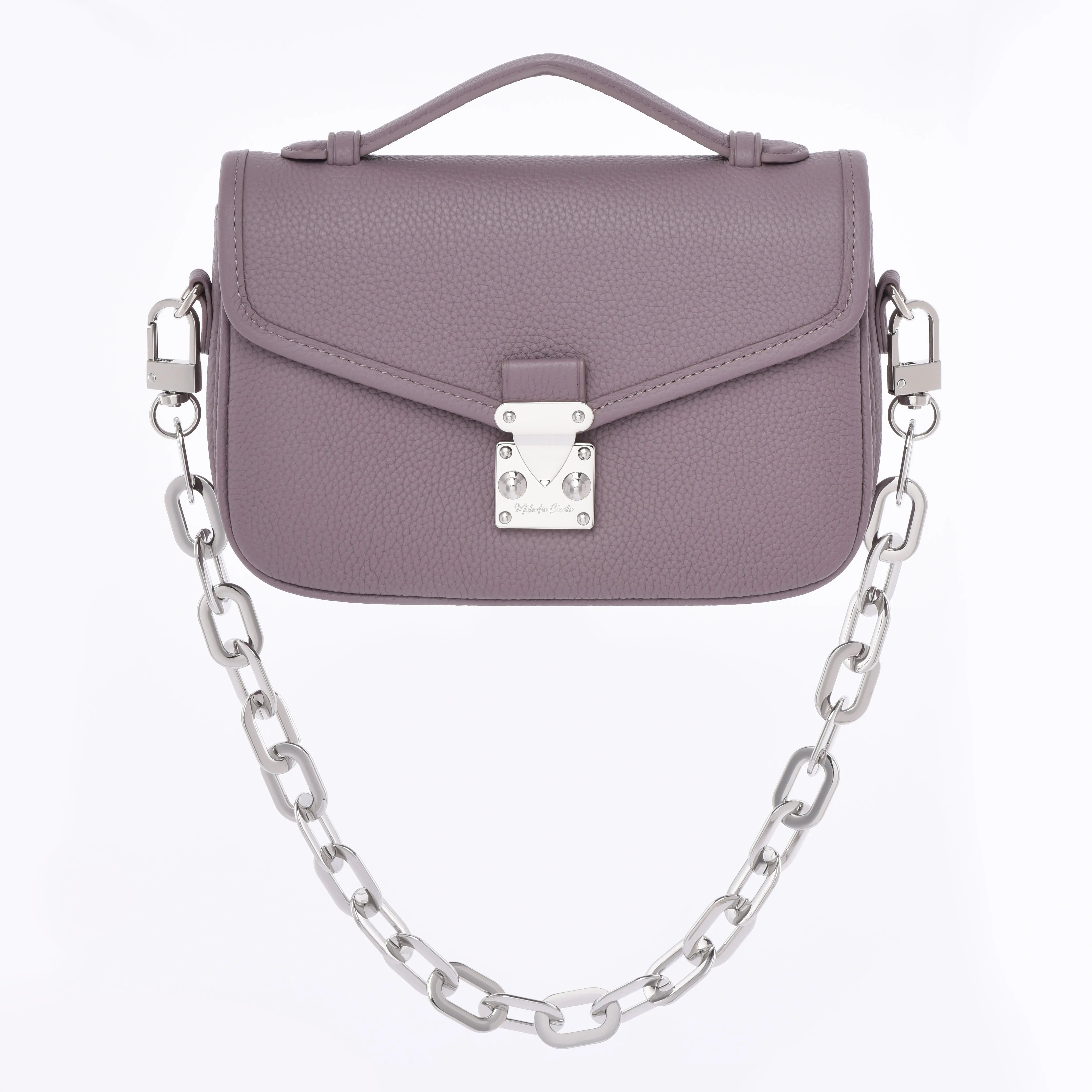 Flat Chunky Decorative Chain - Silver / Gold dressupyourpurse