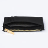 Togo Leather Zipped Card Holder Coin case