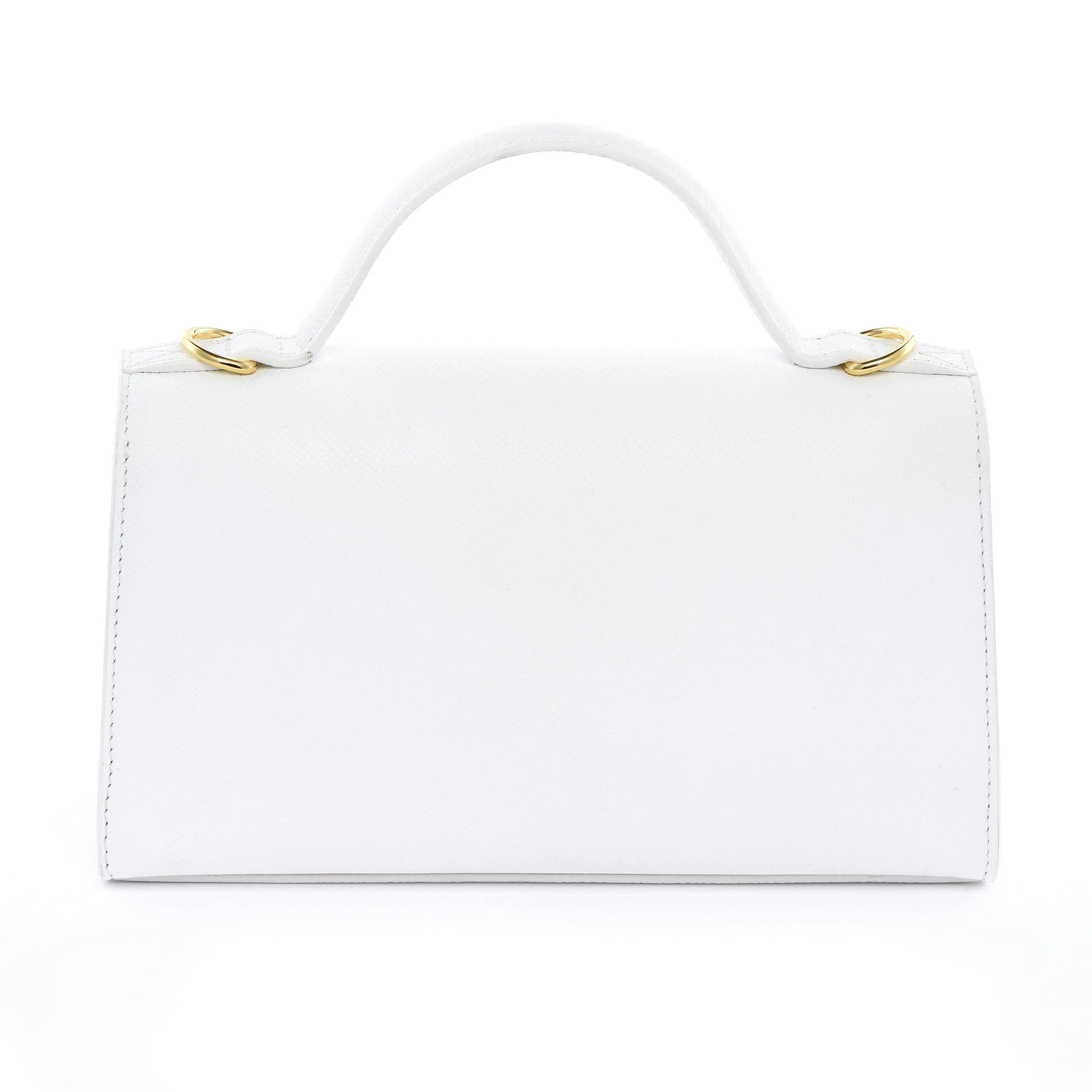 HCC X DUYP - "Madison" Bag - White dressupyourpurse