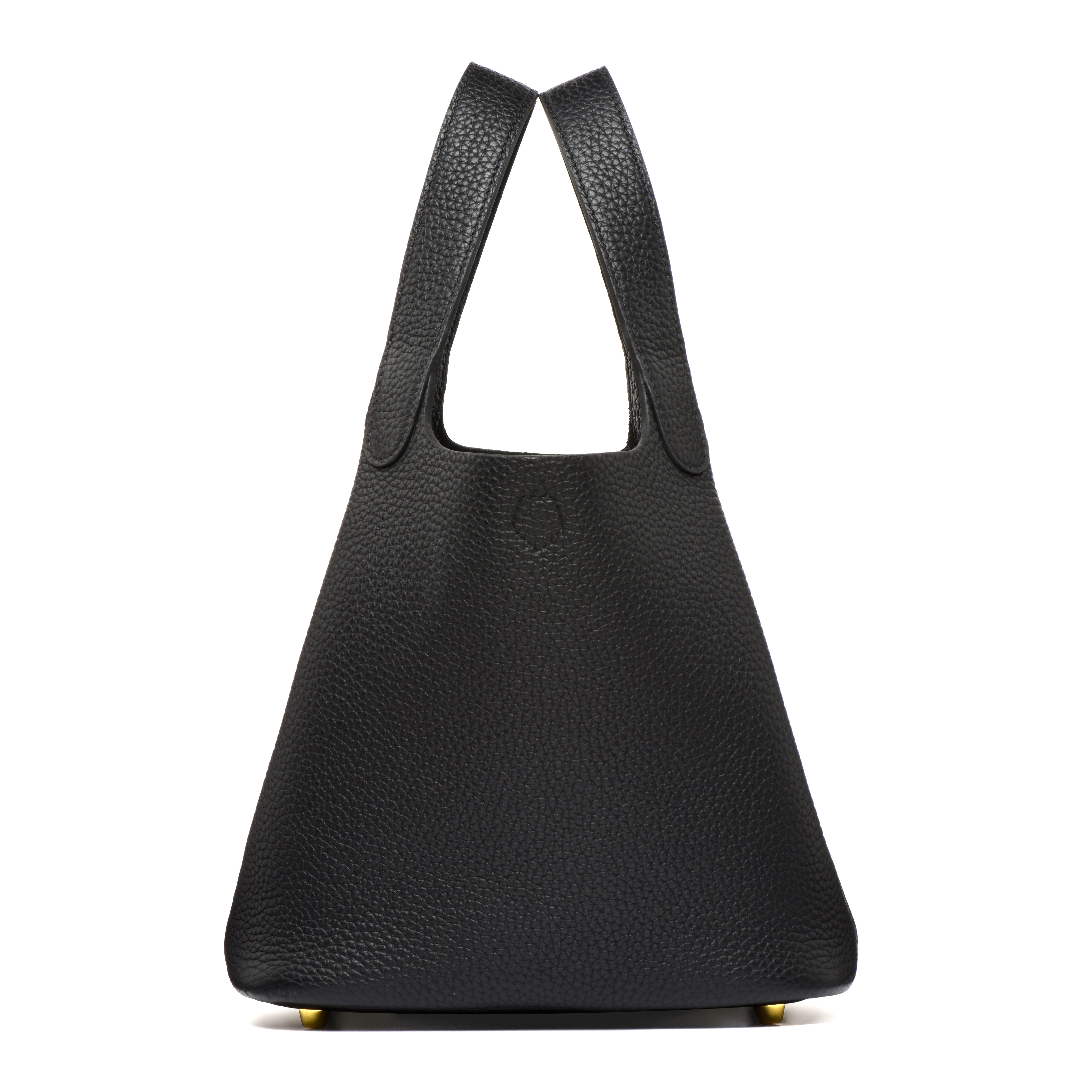 Josette - Versatile Bucket Bag - Grained Cowhide - Black