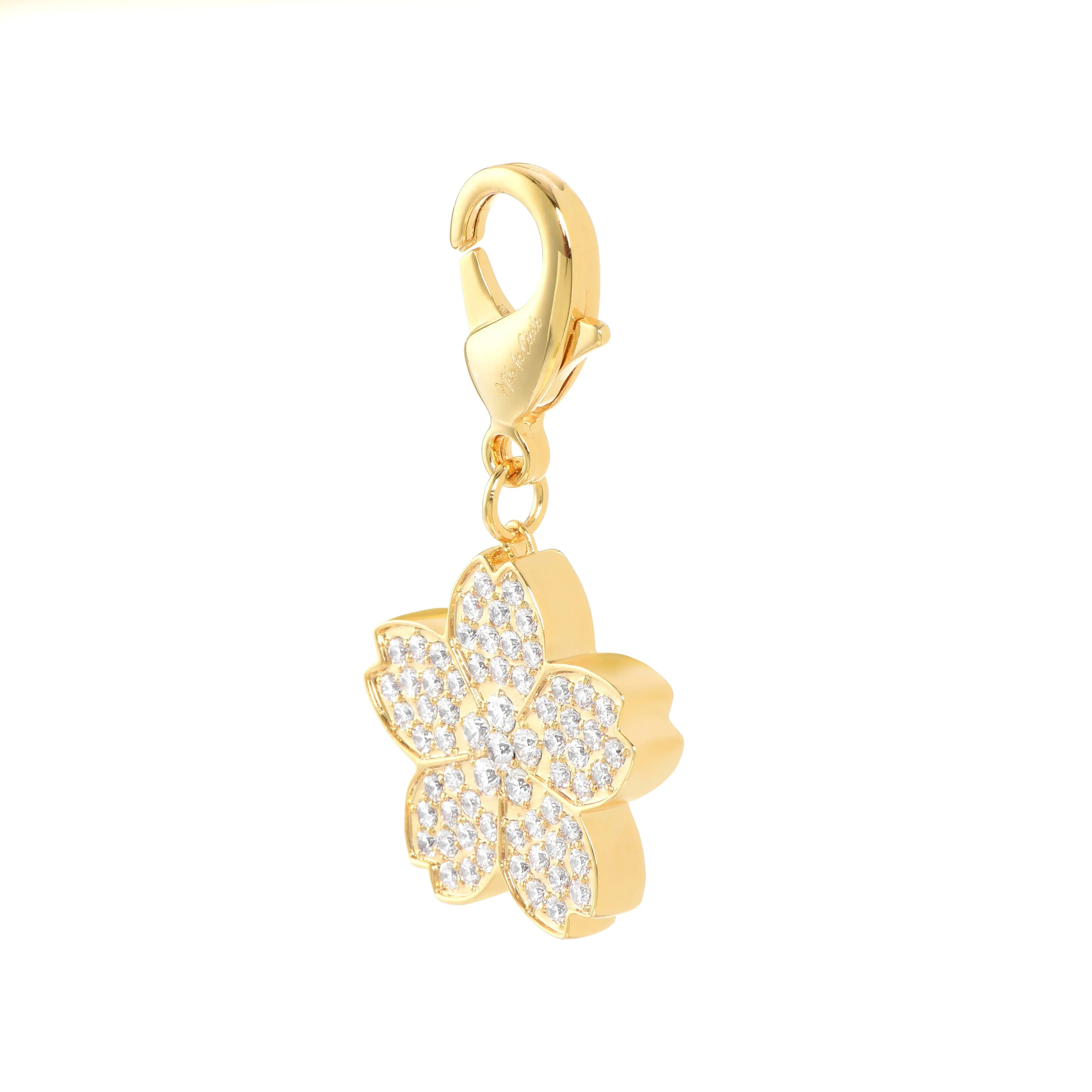 Yinghua Bag Charm — by Mélodie Cécile - Clear dressupyourpurse