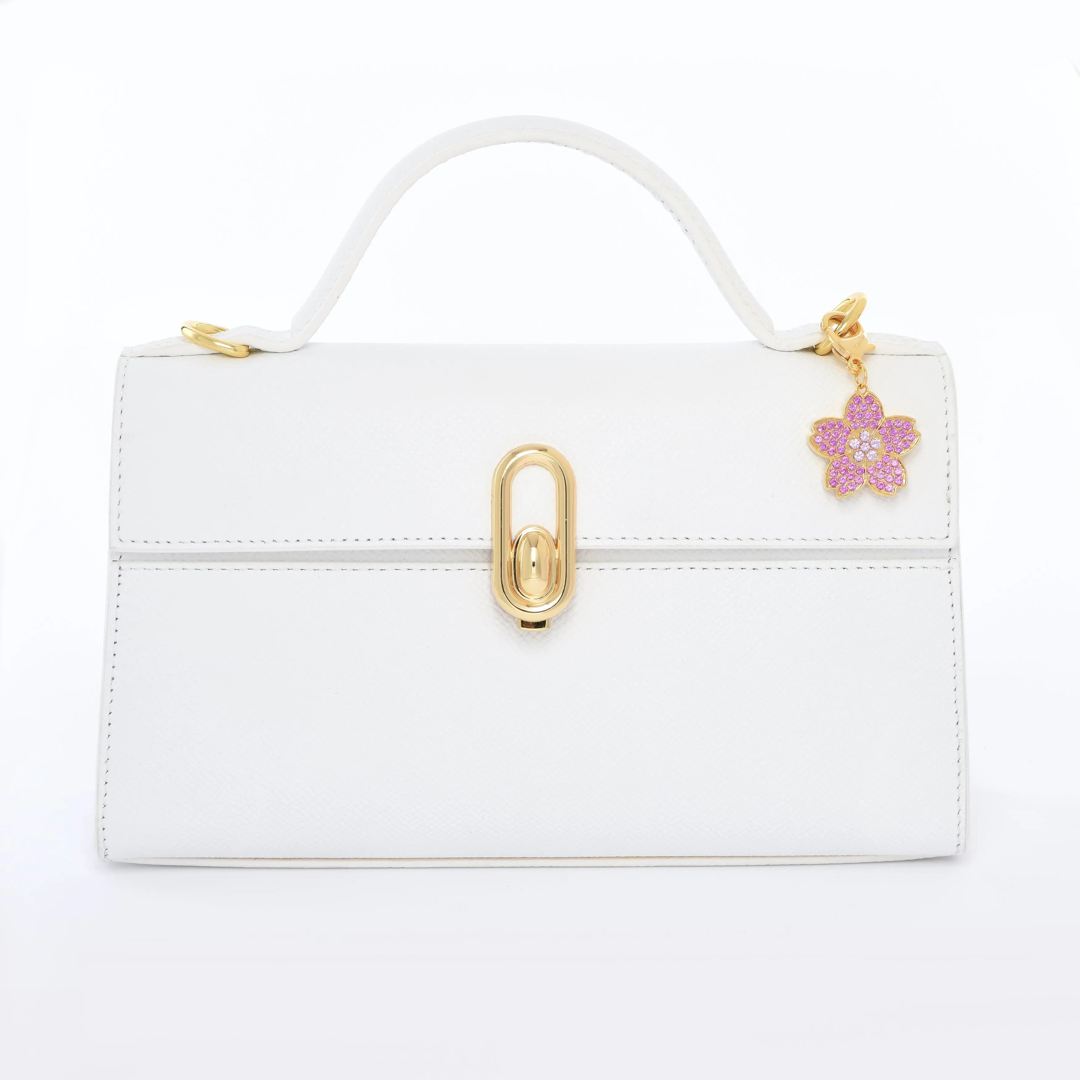 Yinghua Bag Charm — by Mélodie Cécile - Pink dressupyourpurse