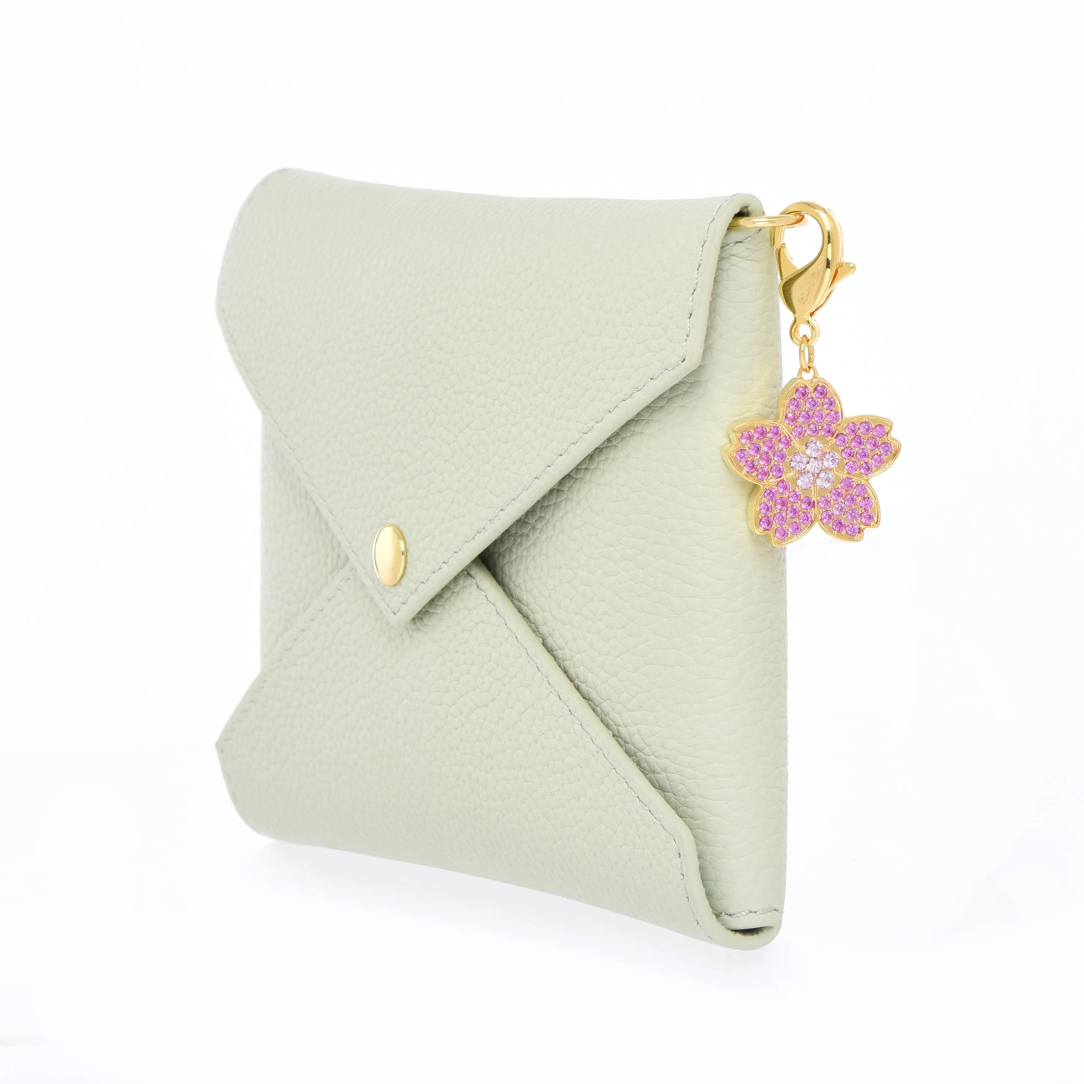 Yinghua Bag Charm — by Mélodie Cécile - Pink dressupyourpurse