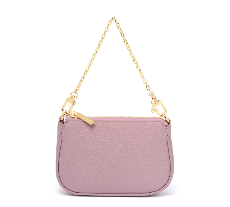 HCC X DUYP - Mini pochette - LILAC Grained Leather