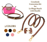 Crossbody Conversion Kit for Longchamp Le Pliage Pouch with Handle